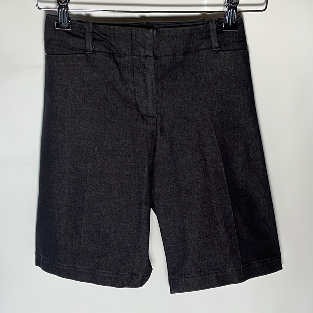 Talbots dark gray classic classy shorts size 2 petite 2P